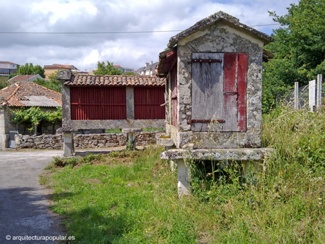 Grupo de horreos Cea Orense