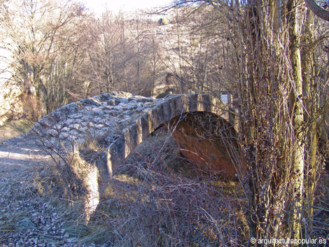 Puente de Talcano, Sepulveda, arco