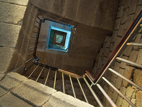 Torre de Hercules. Escalera