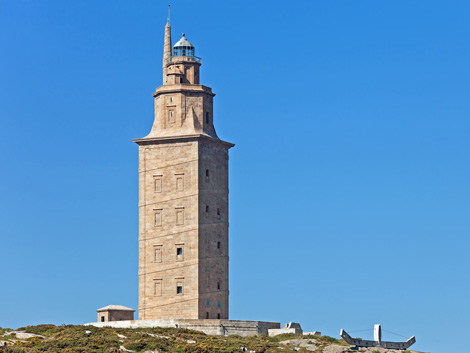 Torre de Hercules. Vista general