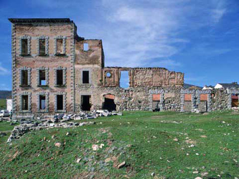 Palacio de Valsain, 1987, fachada este