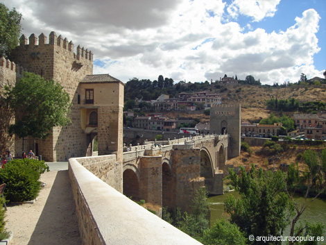 Puente de San Martín, desde Toledo