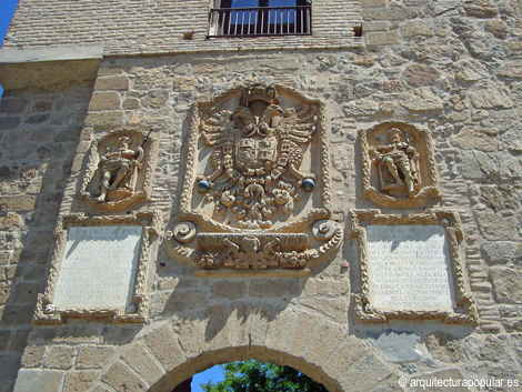 Puente de San Martín, escudo imperial