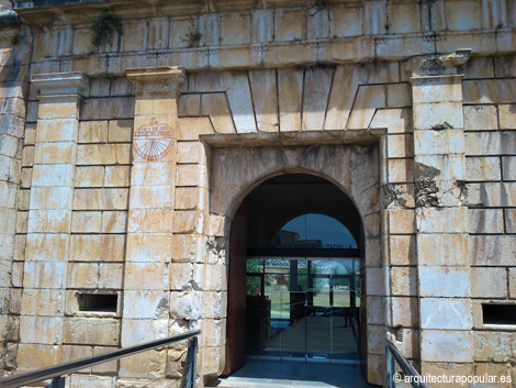 Ciudadela de Rosas. Puerta del mar