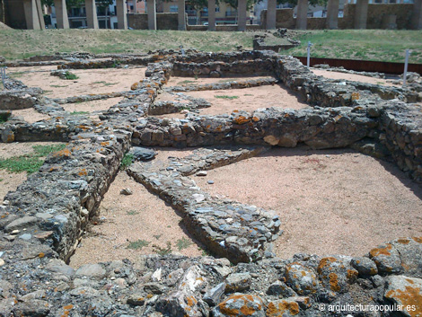 Ciudadela de Rosas. Ruinas romanas