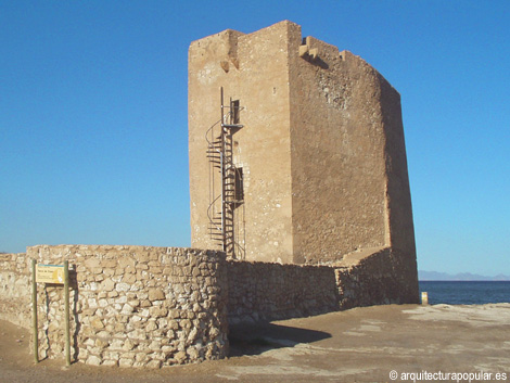 Torre de Cope, esquina suroeste