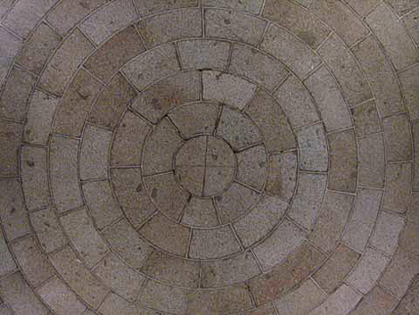 Monasterio de San Lorenzo de El Escorial, boveda plana, detalle