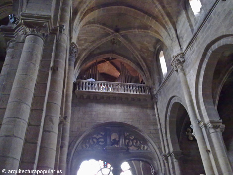 Catedral de Orense. Coro alto