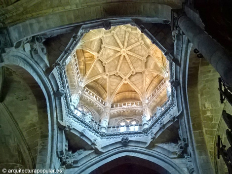 Catedral de Orense. Interior del cimborrio