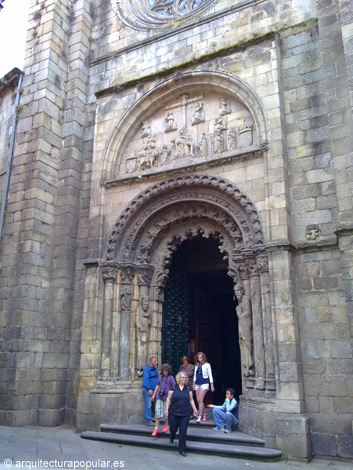 Catedral de Orense. Portada norte
