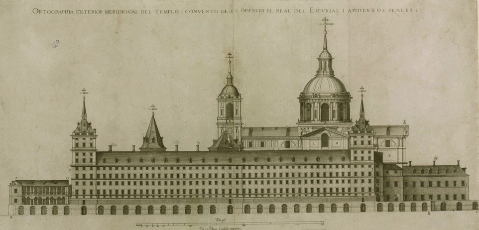 Monasterio de El Escorial, alzado sur