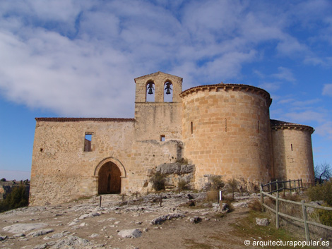 Ermita de San Frutos. Fachada principal