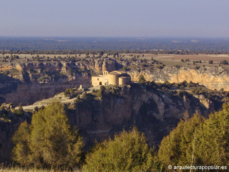 Ermita de San Frutos. Vista general