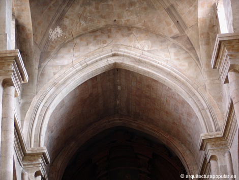 Iglesia de San Martin de Tours, Salamanca, boveda del abside central
