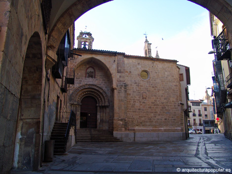 Iglesia de San Martin de Tours, Salamanca, puerta del Obispo