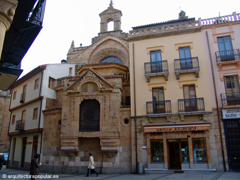 Iglesia de San Martin de Tours, Salamanca, fachada de poniente