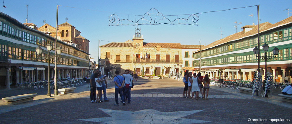 Plaza de Almagro, vista general