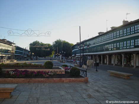 Plaza Mayor de Almagro desde su ayuntamiento