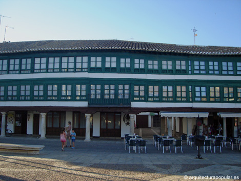 Plaza Mayor de Almagro, callejon del Villar