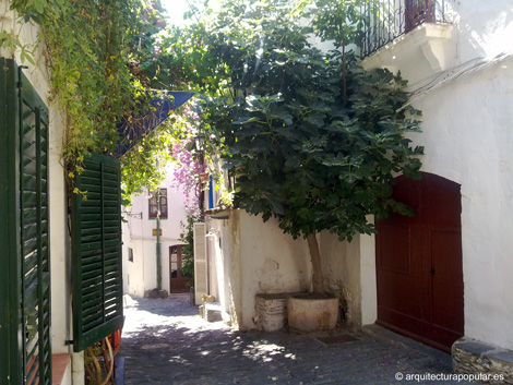 Cadaques, calle Curos