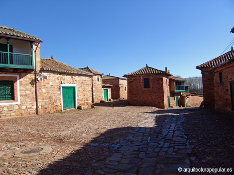 Castrillo de los Polvazares. Plazoleta