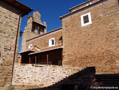 Castrillo de los Polvazares. Iglesia de San Juan Bautista