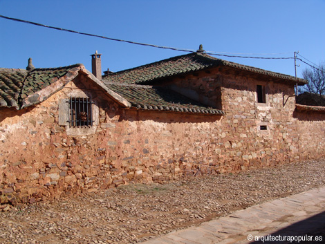 Castrillo de los Polvazares. Casa en calle Juan Botas Roldán