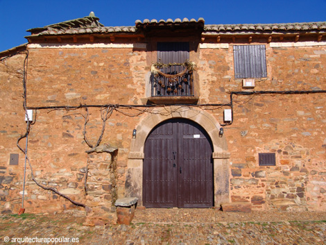 Castrillo de los Polvazares. Casa calle Juan José Cano