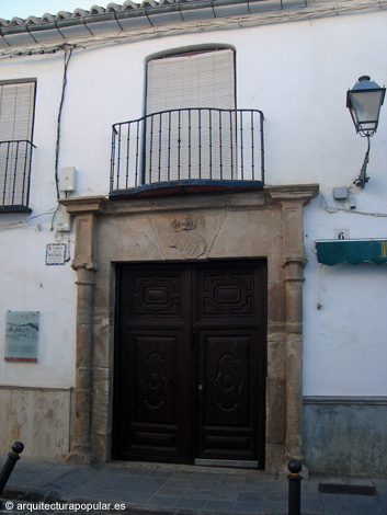 Almagro, portada de la Casa de los Wesel