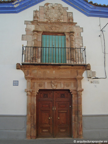 Almagro, portada del Palacio de los Marqueses de Torremejia