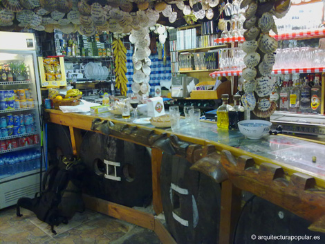 El rincon del peregrino, barra del bar