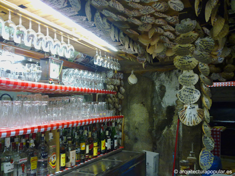 El rincon del peregrino, interior de la barra