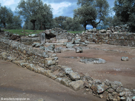 Caparra, curia del foro