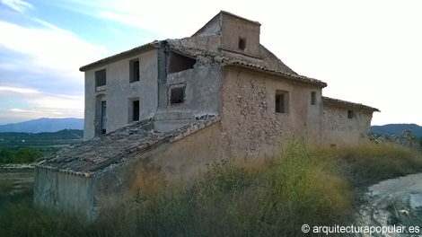 Casa del Monteral. Fachada norte