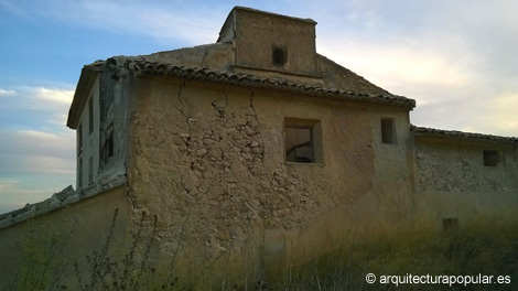 Casa del Monteral. Fachada norte detalle