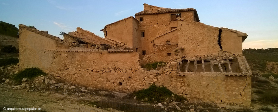Casa del Monteral. Vista oeste