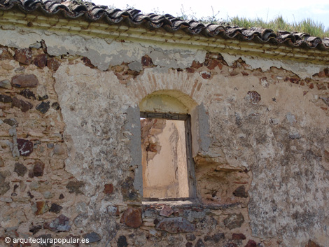 Casa de Campo. Ventana fachada norte